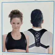 Men Women Back Posture Corrector Support Upper Shoulder Brace Belt Pain Relief