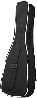 Kisangel Thickened Ukulele Bag Lightweight Portable Storage Pouch with Zipper Pocket for Tuning Clips and Picks Durable Design for Travel and