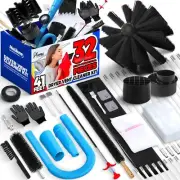 Dryer Vent Cleaner Kit Dryer Cleaning Tool Include Dryer Vent Brush Omnidirec...