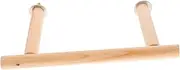 BCOATH Bird Perch Stand Platform for Parrots Natural Birdcage Perch Accessory Easy to Install Multi Use Design for Parakeets Macaws Finches