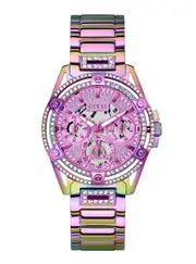 GUESS Iridescent Crystal Queen Watch