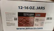 Amaco Clay Glaze - Color: Shino Box of 12 Pints