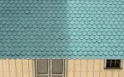 O SCALE OCTAGON CUT SHINGLES On30 Model Railroad Structure Roof Wall RSMD5503