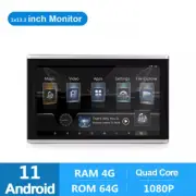 Car 13.3in 1920*1080 IPS 4+64G Touchscreen Android Headrest Monitor Video Player (for: Audi)