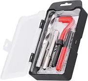15Pcs/Set M14x1.5mm Thread Repair Kit, Compatible Hand Tool for Auto Repairing, Includes Thread Inserts, Drill Bits, Thread Taps, with HSS Material for Durability and Stainless