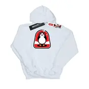 Star Wars Boys The Last Jedi Porgs Badge Hoodie (White) - BI12597