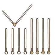 5 Set Wooden DIY Clock Hands Replacement Kit DIY Repair for 10" Wall Clock