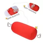 Micro Mini Microbead Back Cushion Roll Throw Pillow Travel Home Sleep Neck