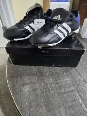 Adidas Excelsior 5 Mens Low Baseball / Softball Cleats Black & White Size 10