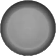 Pure Titanium Camping Plate, 8.66 Inch Ultralight Durable Titanium Dish Plate Co