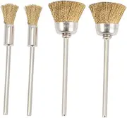 Ipetboom Manicure Nail Drill Tools Cleaner 4pcs Electric Nail Art Cleaner Brush Set