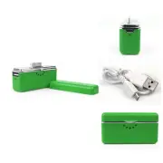2800MAH PORTABLE EXTERNAL GREEN BATTERY CHARGER USB IPHONE 4S 4 3GS IPOD NANO