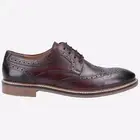 Hush Puppies Bryson MEMORY FOAM Mens Smart Fashion Brogues Bordo