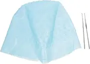 Mikinona Hair Coloring Hat Silicone Dye Caps with Crochet Hooks for Home Use Salon Styling