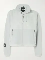 [The North Face] The North Face - Denali Re-grind Recycled-shell And Recycled-fleece Jacket - Gray - x large x large Gray