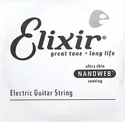 [Elixir] Strings Electric Guitar String NANOWEB Coating, .042