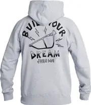 John Doe BYD I, hoodie , color: Grey/Black , size: M