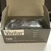 Vivitar T300 Motorized Camera / Flash - Focus Free~New In Box