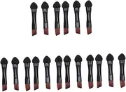 Outanaya 3sets Professional Makeup Brush Double-sided Eye Shadow Sponge Portable Eye Shadow Brush for Women Gentle on Skin Easy to Apply for Daily Use 20pcs*3