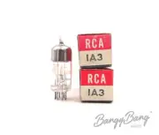2 Vintage RCA 1A3/DA90 Signal Diode Detector FM Audio Vacuum Tube Valve- Bangyba