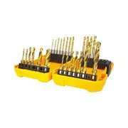 ALPHA Combination Tap Drill Set with Hex Shank Drills - Gold Series - 25 Piece CDT25PB