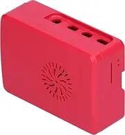 4B ABS Heatsink Simple Removable Top Cover Protective Enclosure Stylish Appearance Electrical Auxiliary Materials (Red)
