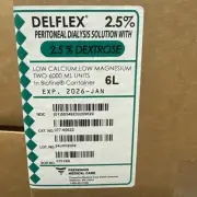 DELFLEX® 2.5% PERITONEAL DIALYSIS SOLUTION WITH 2.5 % DEXTROSE (2 6000ML) 1/2026