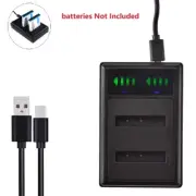For Kodak EasyShare M/V Series Camera KLIC-7001 KLIC-7004 Dual Battery Charger