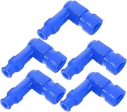 5 Pack Spark Plug Caps Boots Covers for Motorcycles Spark Plug Protector Heat Resistant Replacement Parts Easy Install