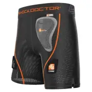 Shock Doctor WOMEN'S Mesh Hockey Shorts w/ Pelvic Protector & Tabs for Socks