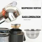 Stainless Steel Refillable For Nespresso Coffee Filter Capsules Reusable