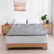 Dreamaker Bamboo Charcoal Quilted Electric Blanket Grey (Queen, King)