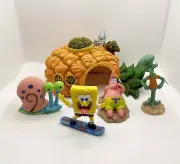 Aquarium Fish Tank Ornament Decorations 'FOAMY ROB', 5 Designs, Spongebob