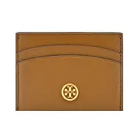 在飛比找PChome24h購物優惠-TORY BURCH ROBINSON 金字雙T卡片名片夾-