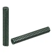 3D Printer Die Spring, 2pcs 14mm OD 100mm Long Spiral Stamping Compression Green