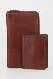 Colorado RFID Leather Travel Wallet