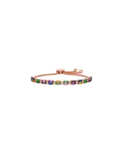 Le Vian Creme Brulee 14K Strawberry Gold 2.80 ct. tw. Diamond & Gemstone Bracelet