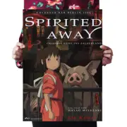 Spirited Away Japanese Anime A Voyage of Chihiro paper bedroom decor