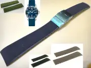 Genuine Ø41 Ø43 Longines HydroConquest L3 21mm L682 rubber strap band bracelet