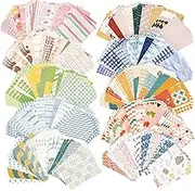500 Sheets Vintage Scrapbook Paper Supplies , Aesthetic Paper Decorative Sheet of Paper , Scrap Book Material for DIY Scrapbooks Journal Photo Album Crafts(3.35 x 2.17 in)