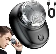 Pocket Size Electric Razor, Mini Electric Shaver, Portable Rechargeable Electric Shaver | Powerful & Quick Shaving Device Ideal for Business Trip and Outdoor Travel