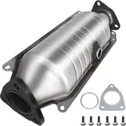 Catalytic Converter Compatible with 1998-2002 Honda Accord 2.3L, Direct-Fit High Flow Series Cat Converter, Stainless Steel Exhaust Converter Pipe with Flange Design & Gasket (OBD III