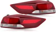 Car Rear Tail Light Warning Brake Stop Light Driving Turn Signal Lamp for Hyundai for Elantra 2017 2018 2019 (Color : Left and Right)