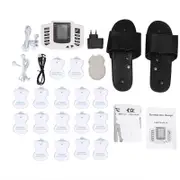 Multifunctional Electric Pulse Massager Stimulator Tens Acupuncture Therapy Machine 100-240V (EU Plug)