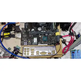 華碩 K31CD-K MAIN BD 不含無線網卡 LGA1151 DDR4 外觀漂亮 測燒機正常 附擋板 第七代