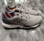 Adidas Mens CODECHAOS Sport Gray/Red Spikeless Golf Shoes Size 9 Grey NEW IN BOX