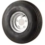 C.E. Smith 16525 Long Range B 570 X 8B Galvanized Solid Rim Bias Trailer Tire
