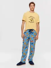 Peter Alexander Men's Harry Potter Penny Long Viscose-Bamboo Pjs Pants Size S