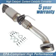 Catalytic Converter For 2008-2012 Honda Accord / Acura TSX Flex Pipe Front&Rear (for: Honda)