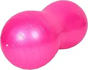 OHPHCALL Peanut Shape Exercise Ball for Yoga and Pregnancy Burst Design for Core Stability and Massage Portable with Air Pump for Home and Labor Support
